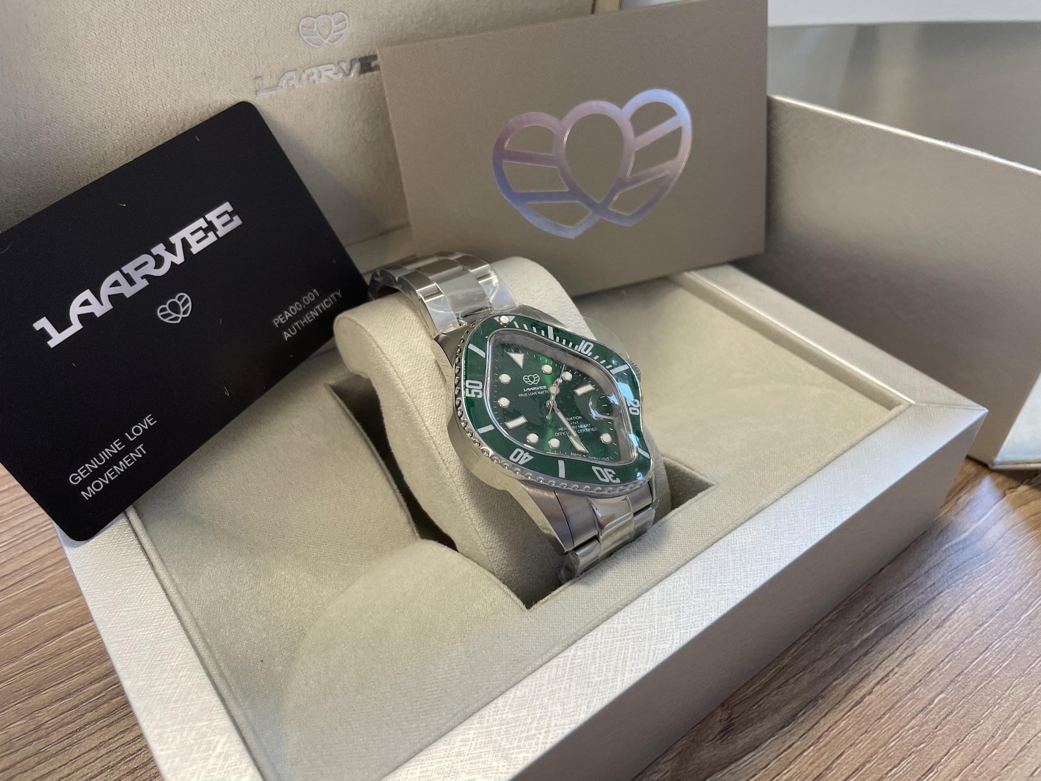 WTS] Laarvee PEA001 Green on Green Submariner Crash | WatchCharts