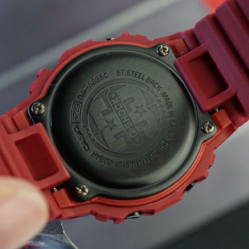 CASIO G-SHOCK DW5635C-4 LIMITED EDITION 35th ANNIVERSARY RED