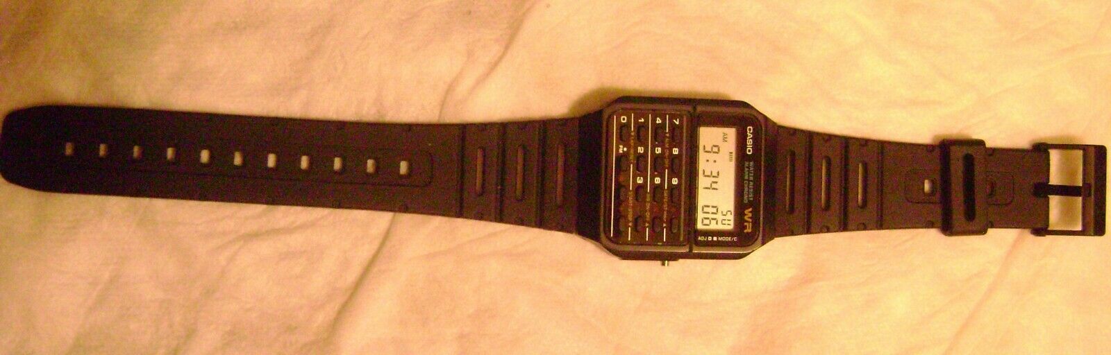 Ca 53w 1z Black Casio Watch Retro Calculator Top Ca53 Classic Runs Great Watchcharts
