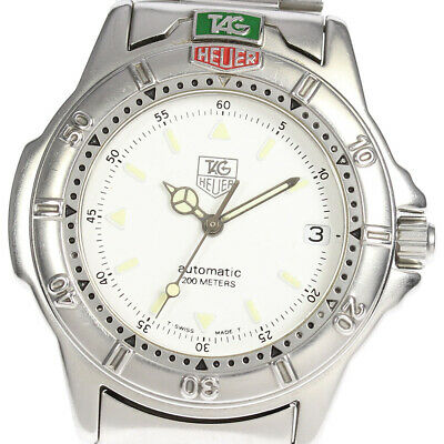 TAG HEUER 4000 series 699.706K Date white Dial Automatic Men s