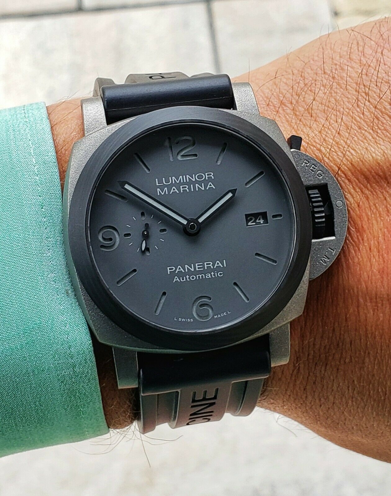 Panerai Luminor LNIB Marina TuttoGrigio PAM1662 PAM01662 44mm