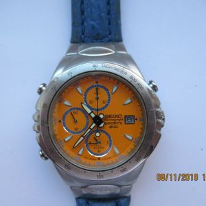 Seiko 7t32-6h60 Giugiaro Design Macchina Sportiva Oct 1996 Chronograph  Alarm g/c | WatchCharts