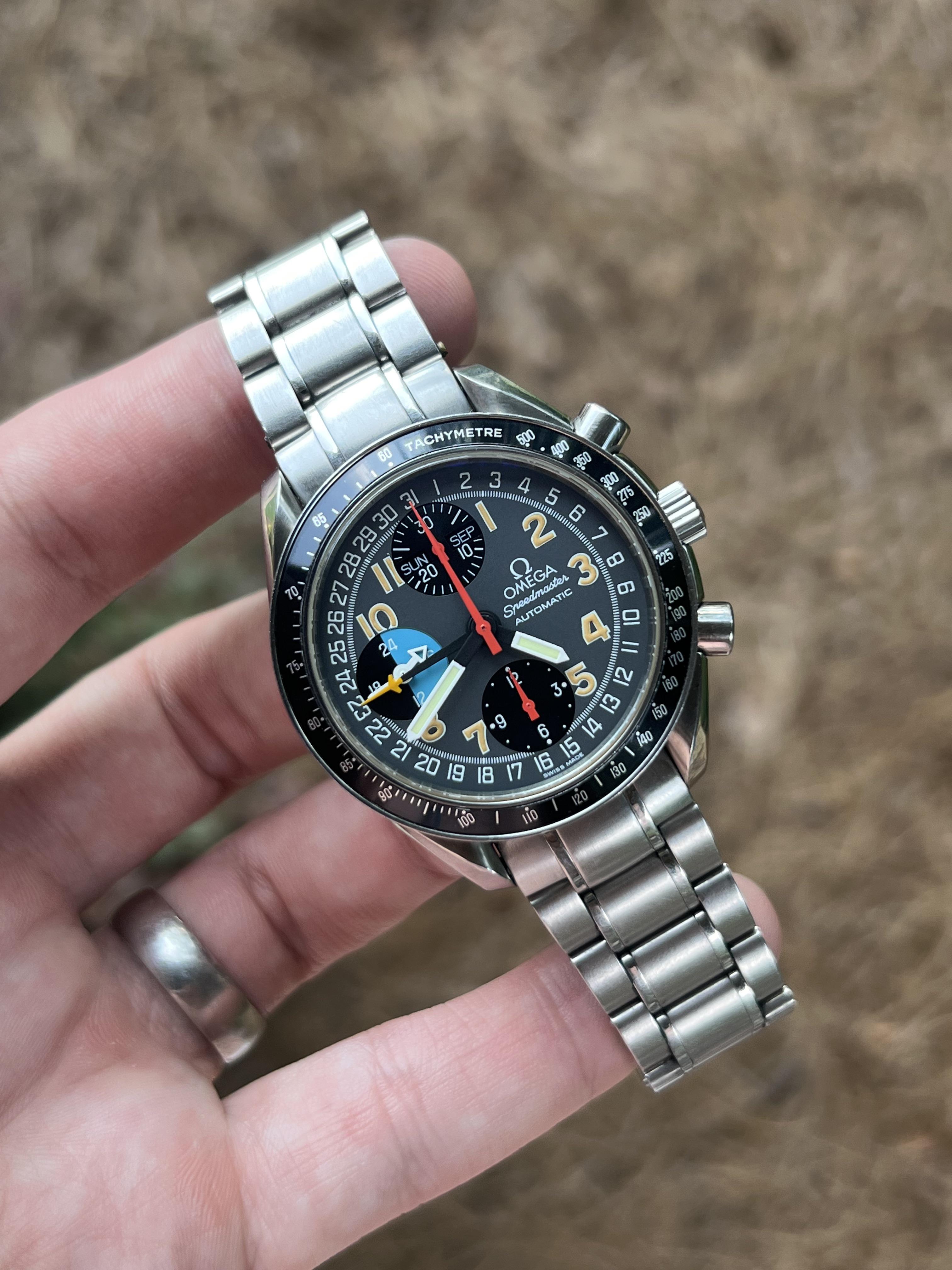 Weekend Watch: the Omega Speedmaster MK40 3520.53.00 “Schumacher” |  WatchCrunch