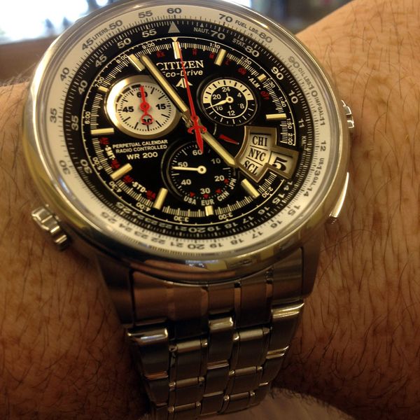 FOR SALE - hard to find Citizen Chrono-Time AT Chronograph Eco-Drive ...
