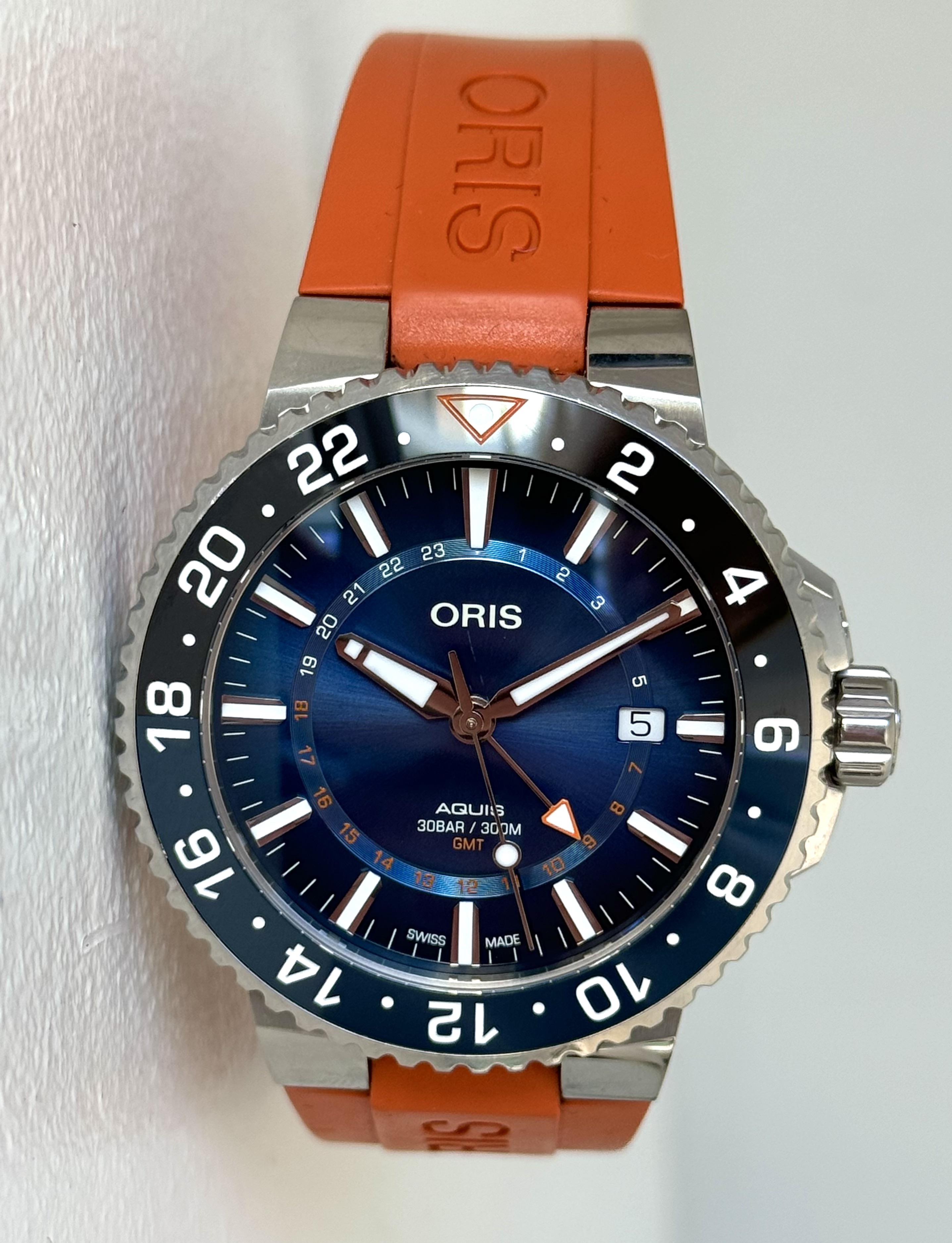 WTS Oris Aquis GMT Carysfort 43.5 Limited Edition FULL KIT 01 798