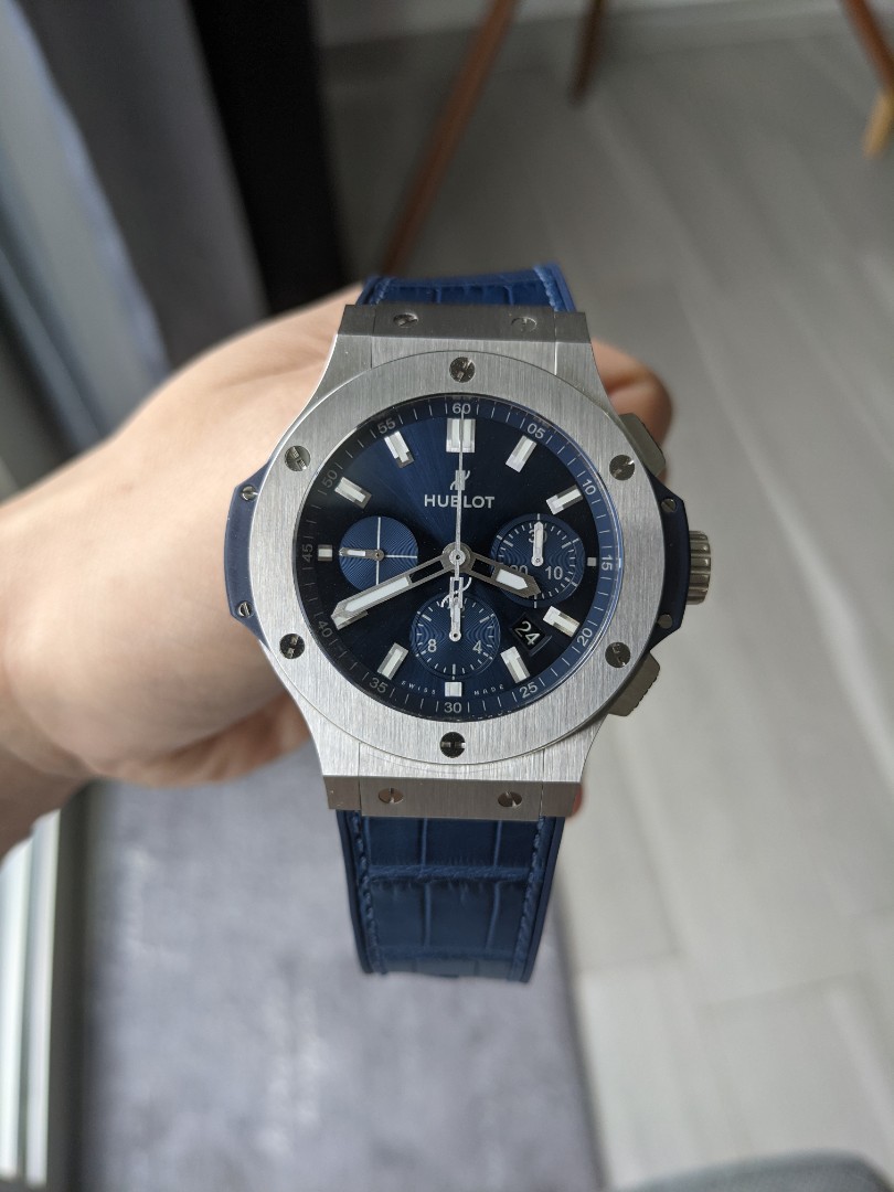 Big Bang Steel Blue 44 mm