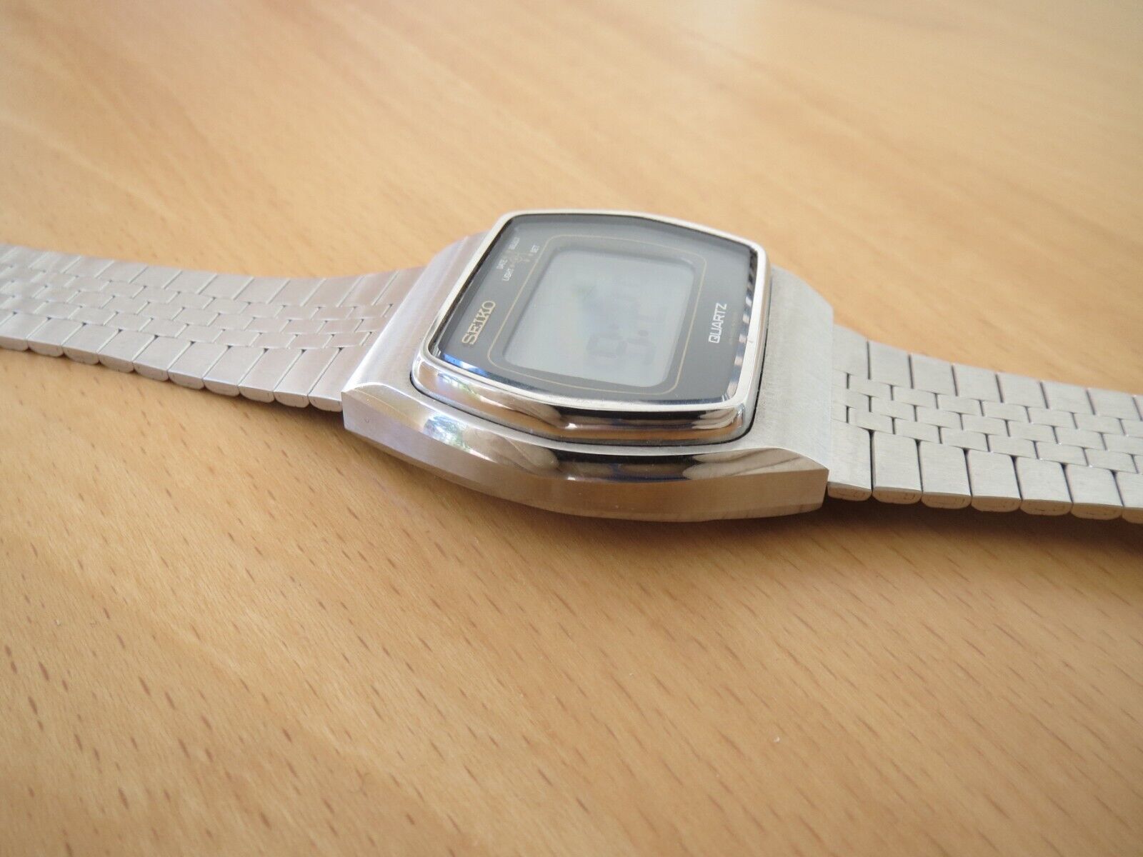 Orologio digitale Seiko 0533-5005 LCD vintage anni 70 raro vecchio