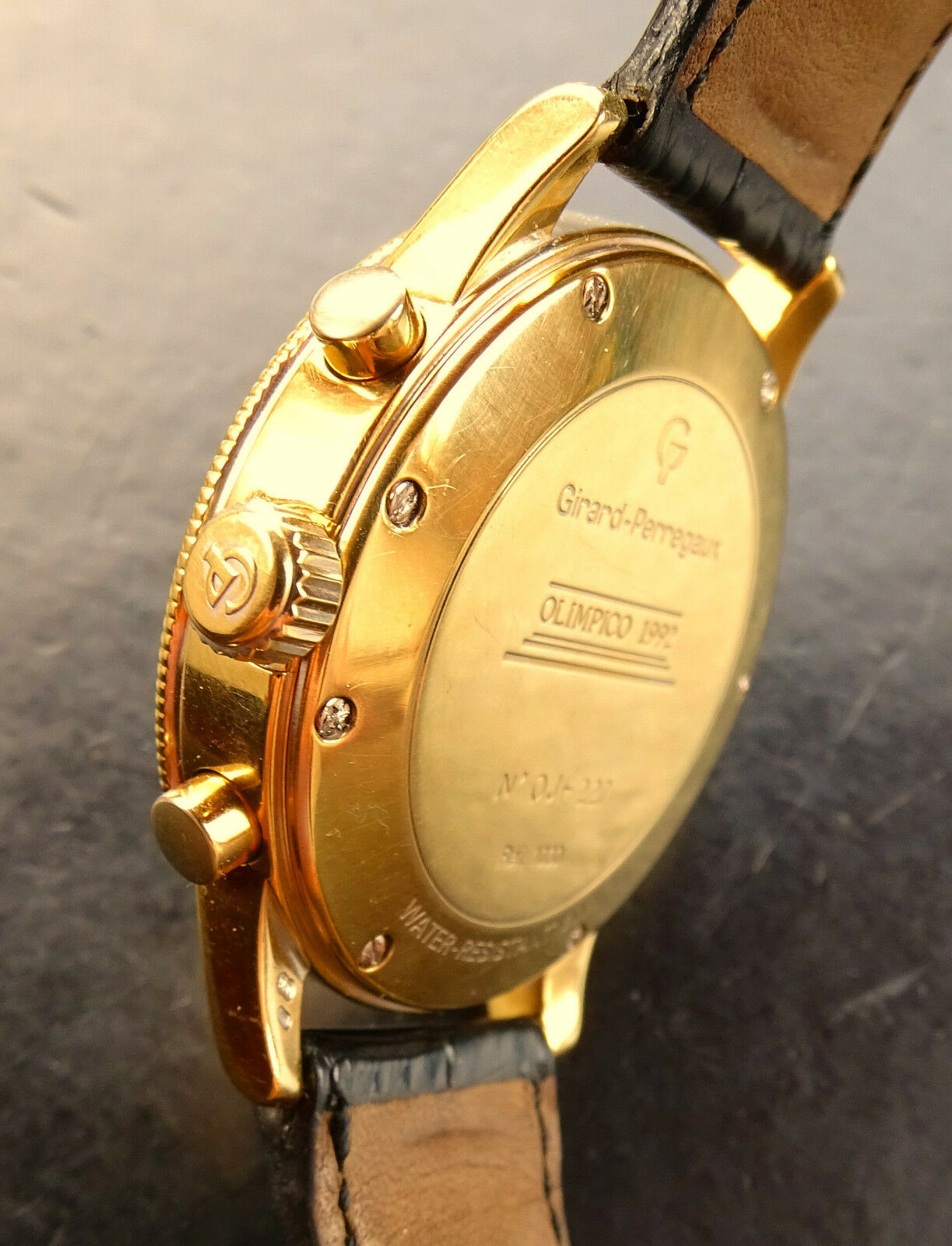 Girard Perregaux Olimpico 1992 Gelb Gold 18K 750 Automatik