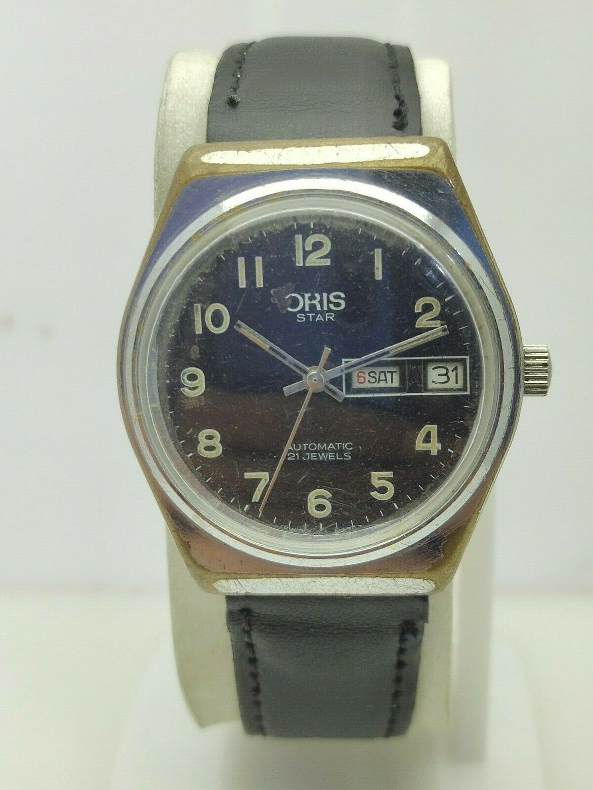 VINTAGE ORIS STAR 648 AUTOMATIC 21 JEWELS MILITARY