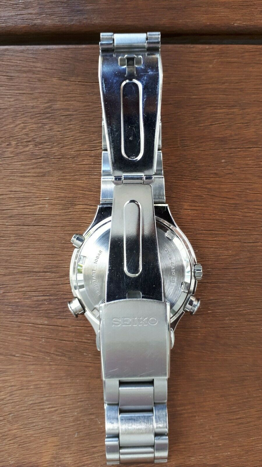 SEIKO 7T52-6A30 QUARTZ 1/100 CHRONOGRAPH SPEEDMASTER JDM