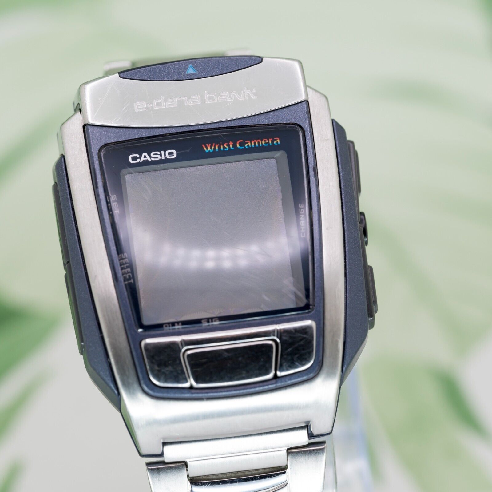 2000 CASIO WQV-10 WRIST CAMERA WR VINTAGE DIGITAL WATCH