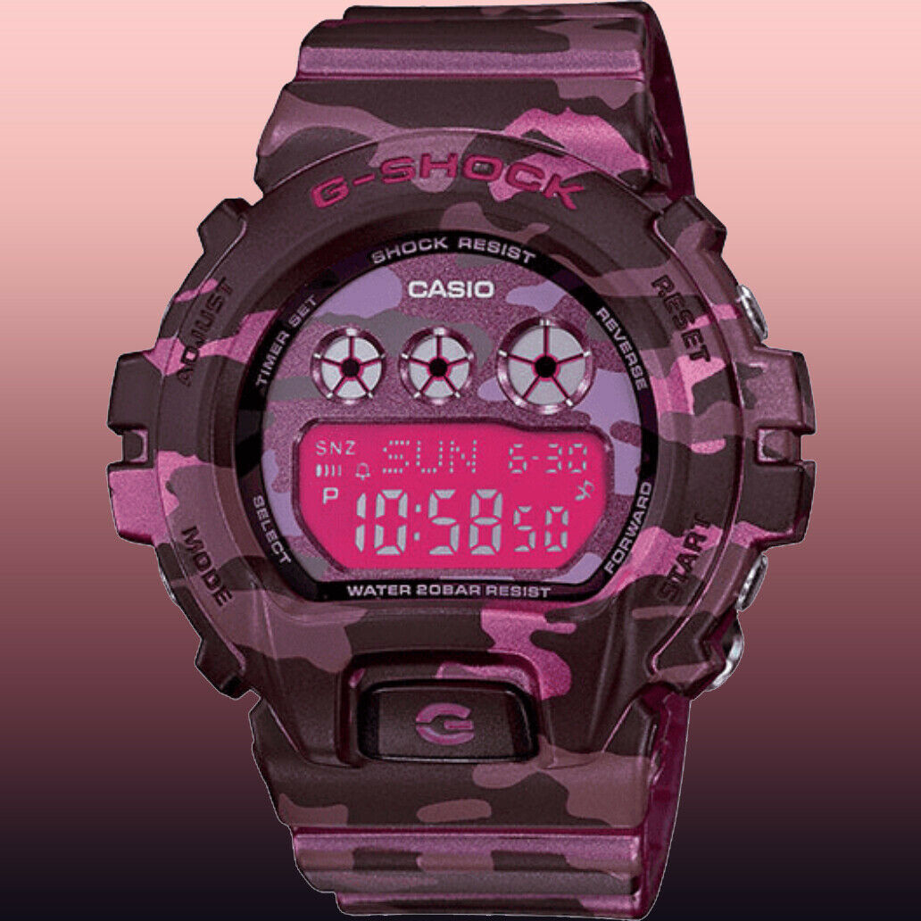 Casio GMD-S6900CF-4C Women's G-SHOCK Camouflage Series Watch 200M