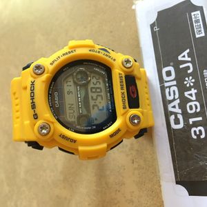 FS: Casio G-Shock GW-7900CD-9ER Rare YELLOW Solar Multi-Band 6