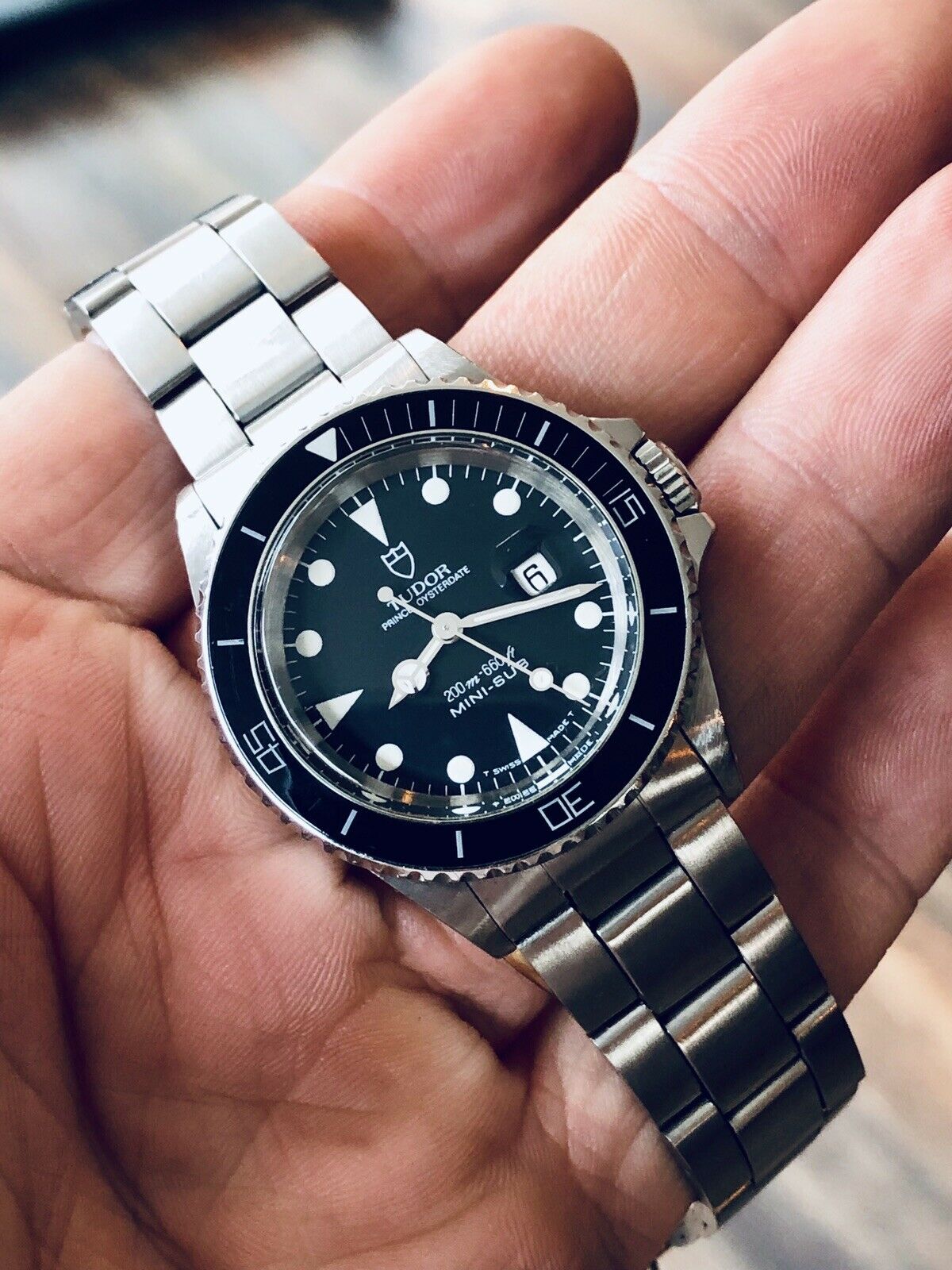 Tudor mini on sale sub on wrist