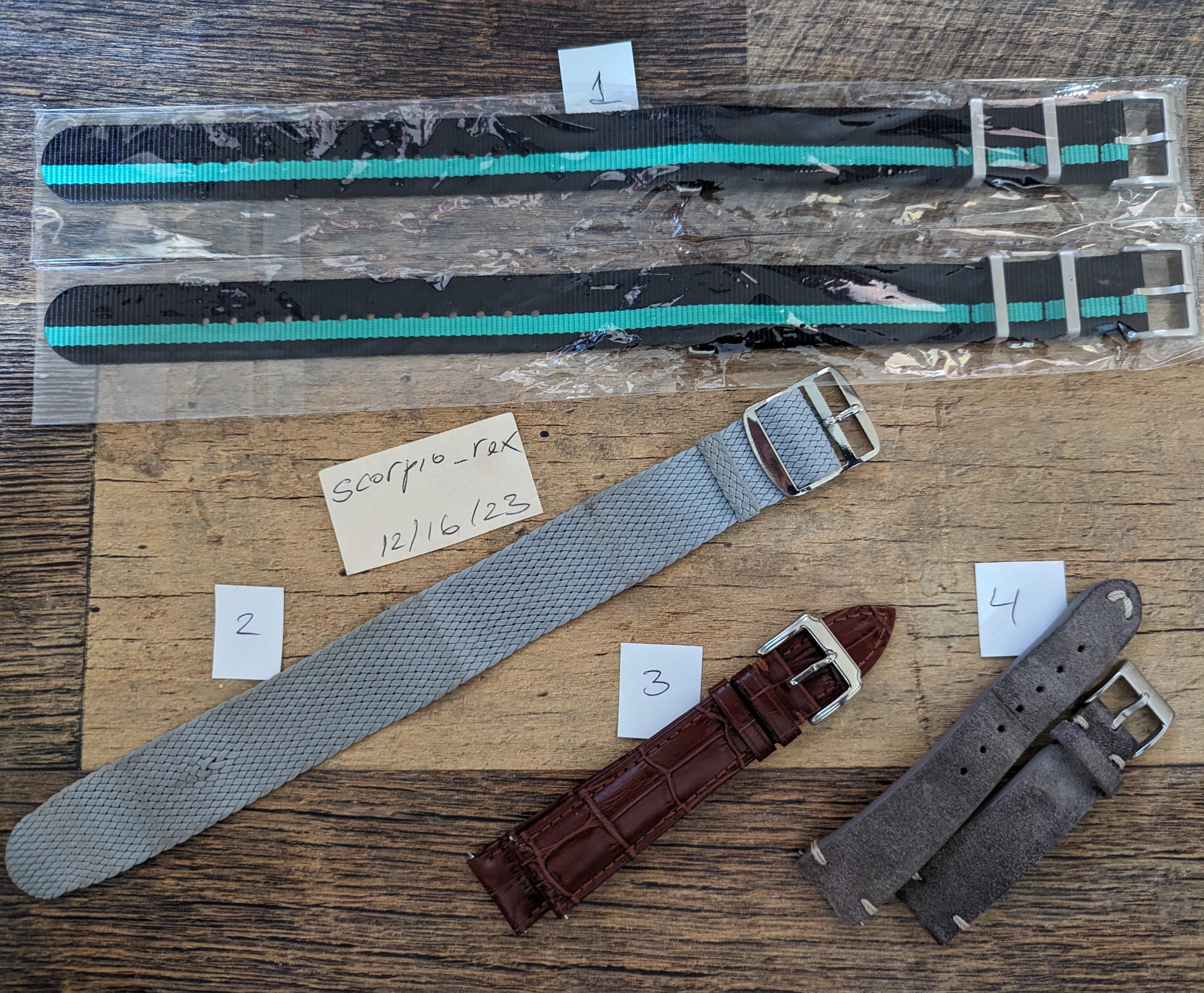 WTS Zeugma Wojtecki straps for Panerai WatchCharts Marketplace