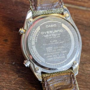 Fs Casio Overland Wts Wave Ceptor Tough Solar Watch Ovw 100bj Watchcharts