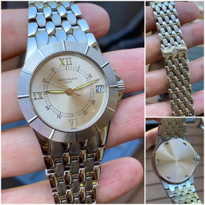 SEIKO ALBA AKA V091 5000 Very Rare Digital and Analog Combo 10bar