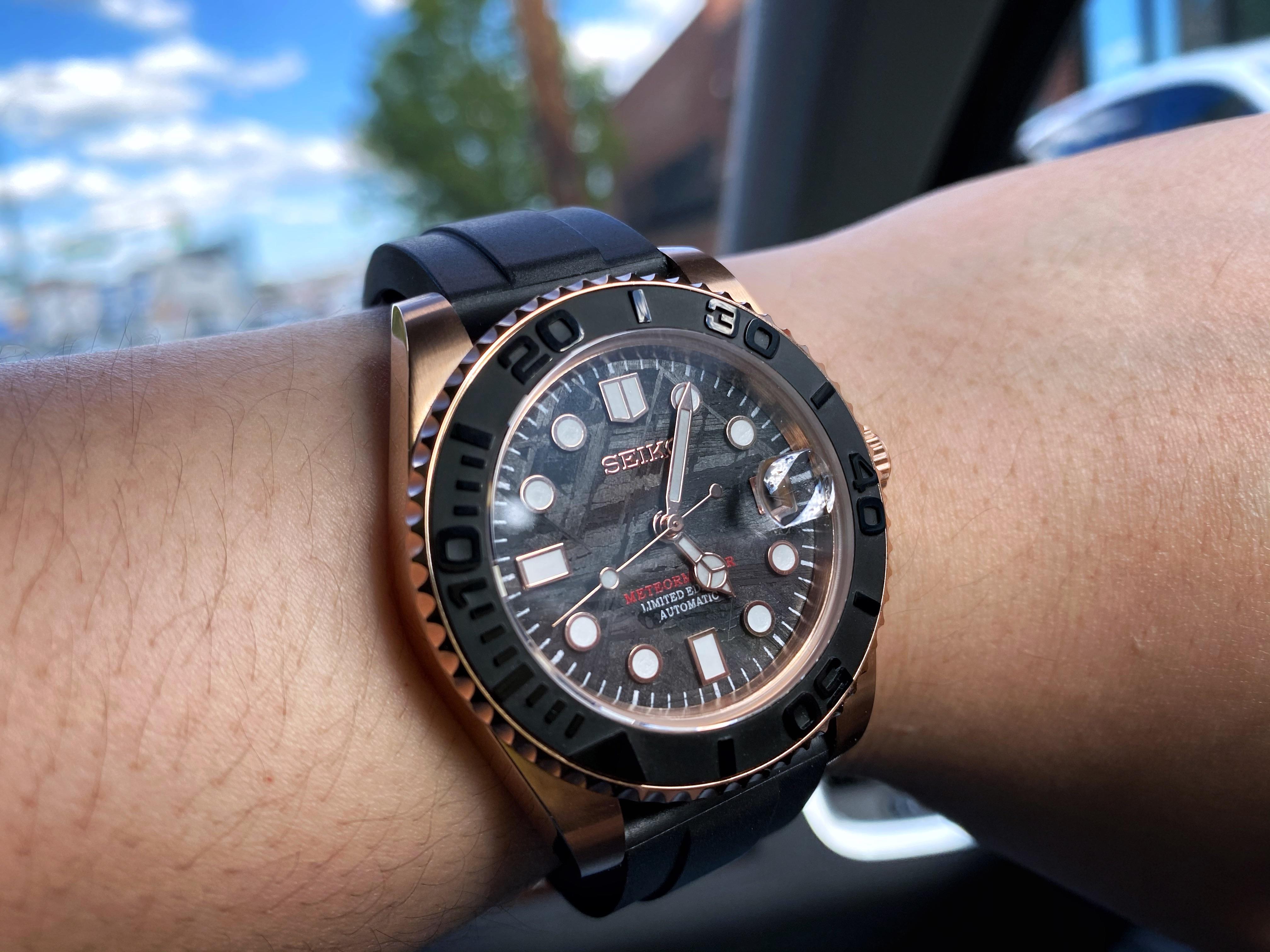 WTS] Rose Gold “Meteormaster” Custom Build | WatchCharts