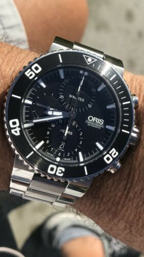 Oris Aquis Chronograph 7655 41 WatchCharts Marketplace