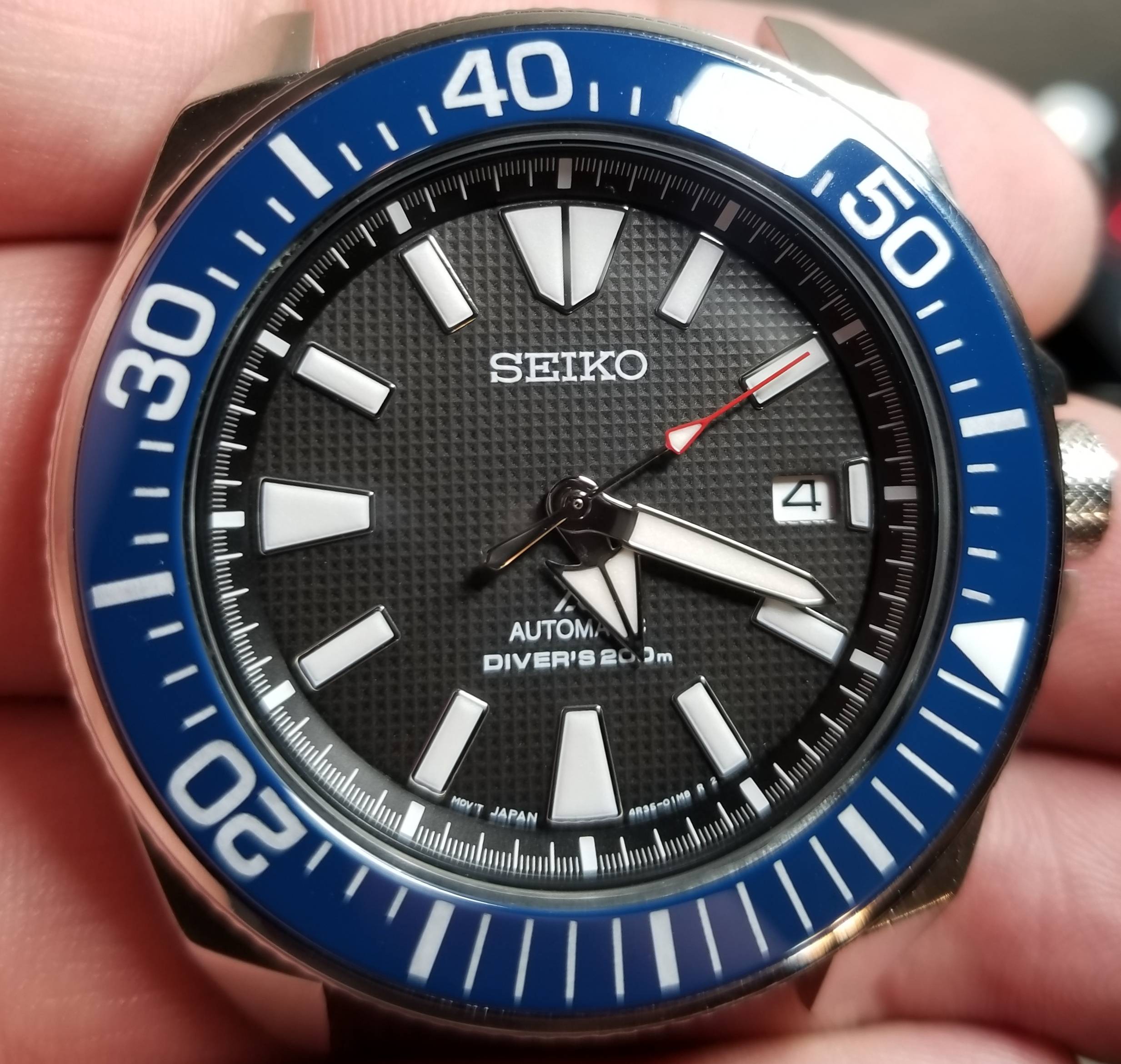 Bezel insert seiko discount samurai