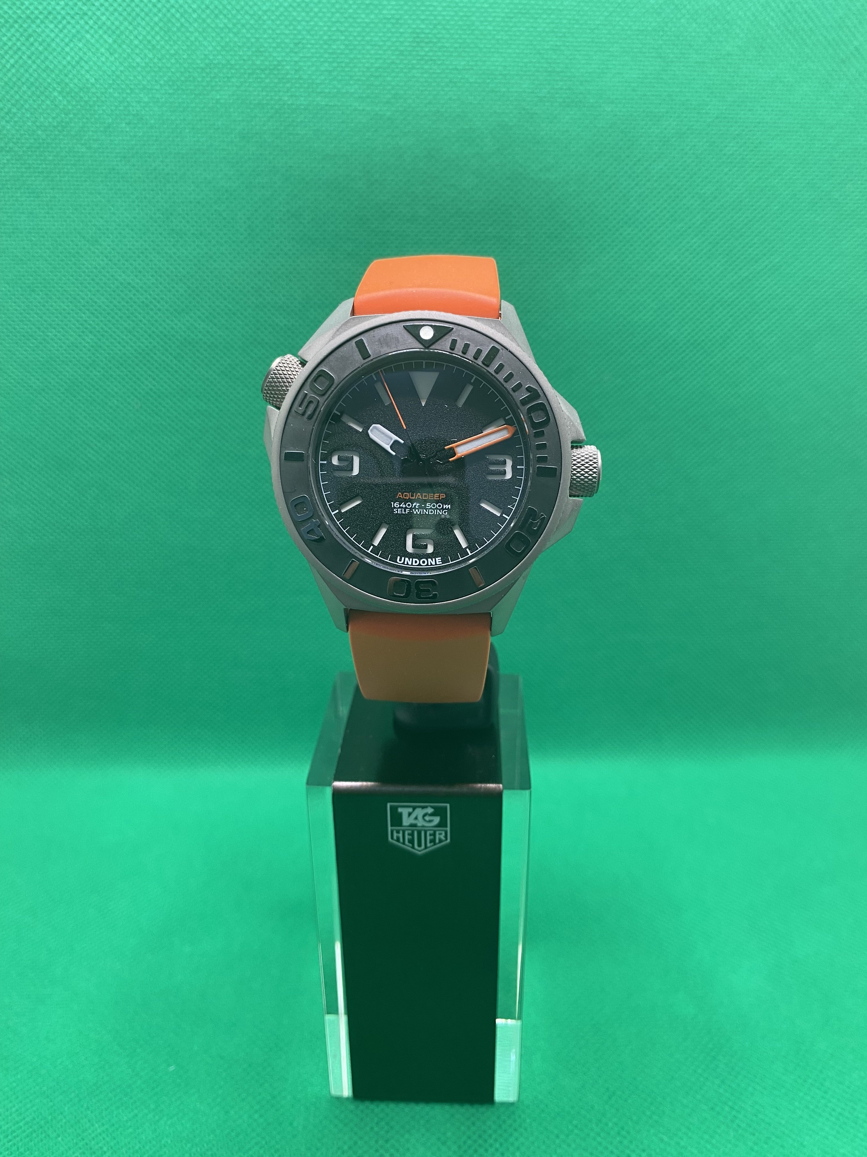 350 USD] Undone Aquadeep Signal Orange Titanium | WatchCharts