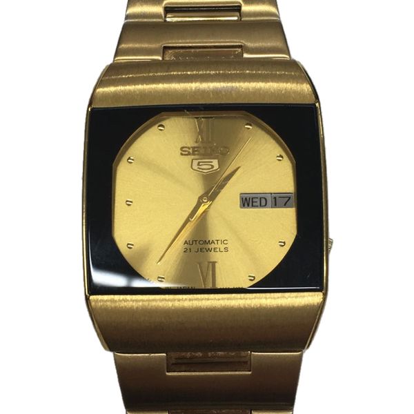 [Used] SEIKO Seiko/selfwinding watch/analog/stainless steel/gold