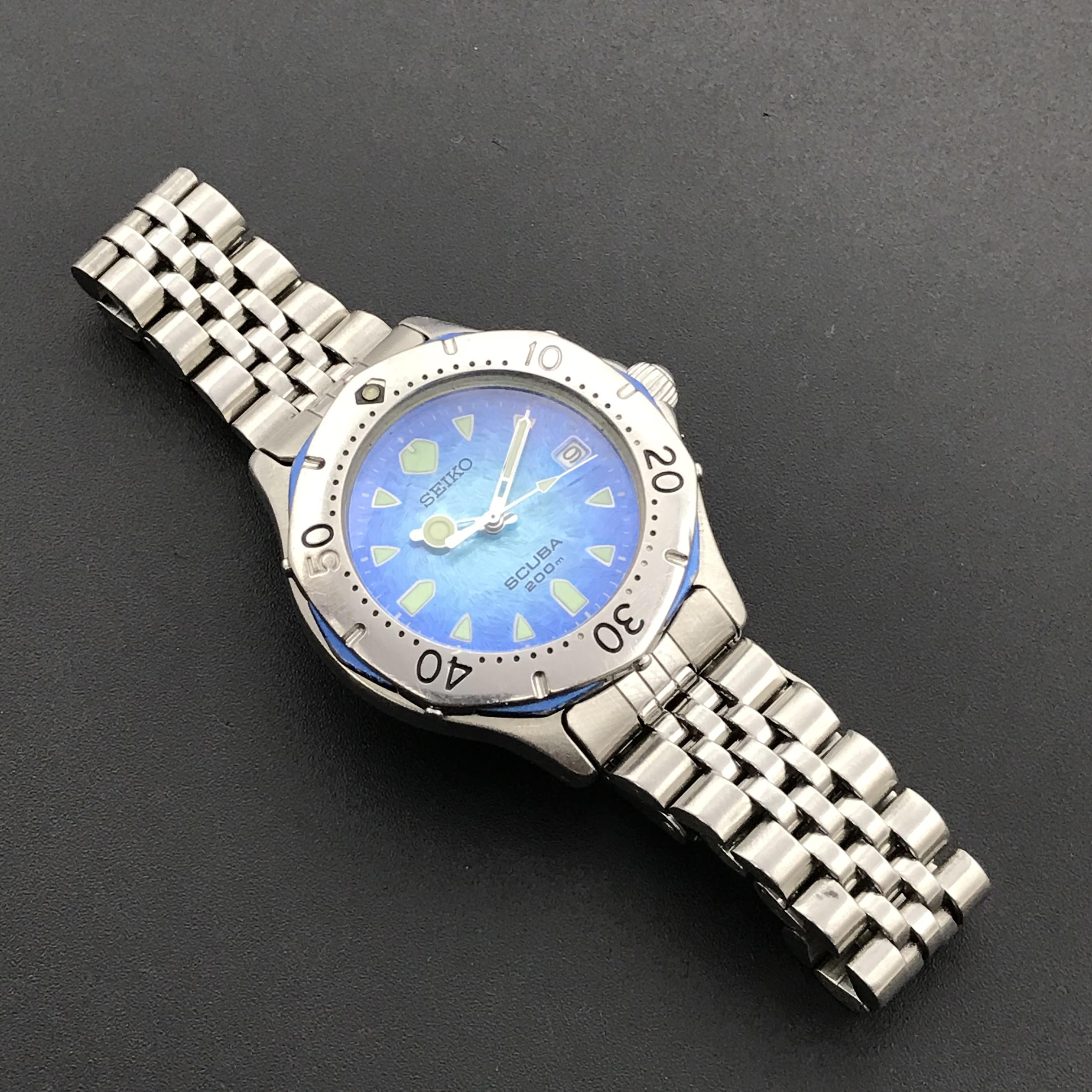 WTS] Vintage Seiko Scuba Diver Japan Made Men's Quartz Watch 7N35-6070 |  WatchCharts Marketplace