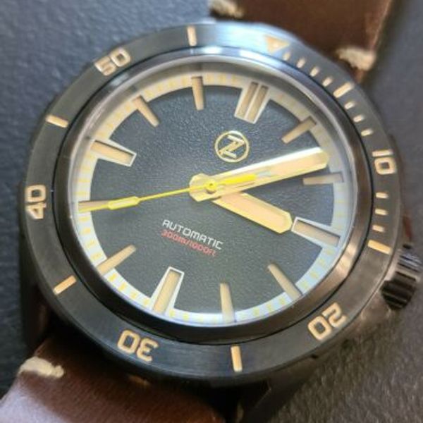 ZELOS SWORDFISH V2 NH35 Black Sand PVD WatchCharts