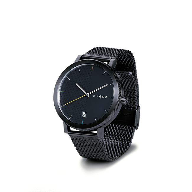 Free Shipping] HYGGE HYGGE Watch 2203 SERIES WATCH Black MESH