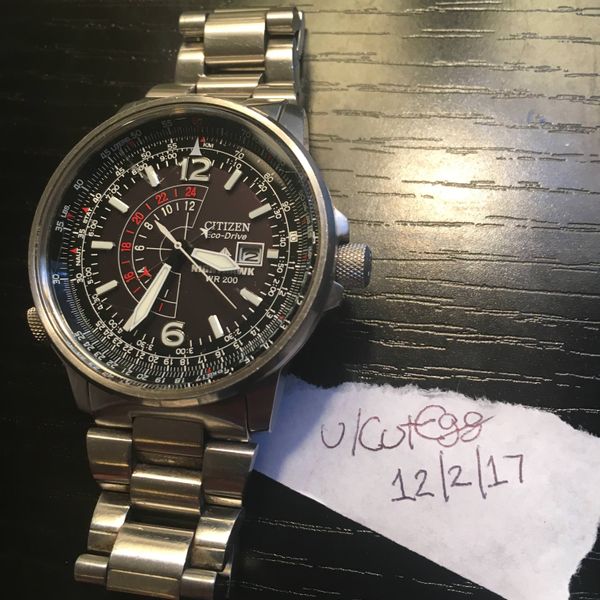 [WTS] Citizen Nighthawk EcoDrive BJ700052E WatchCharts