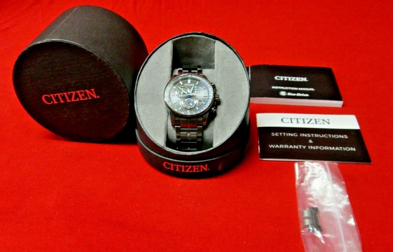 Setting the citizen on sale eco drive watch