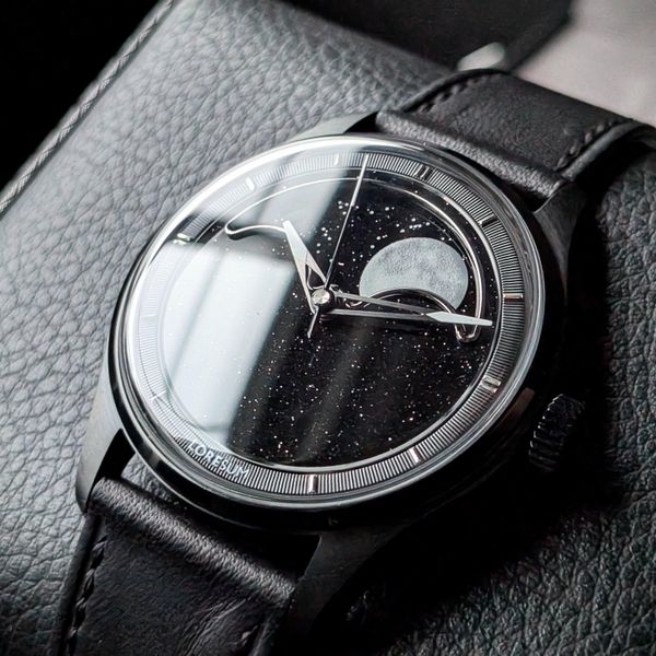 [WTS] Loresum LS04 Moon Phase in All-Black, Aventurine | WatchCharts ...