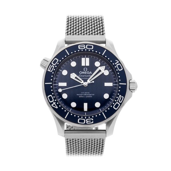 Omega Seamaster Diver 300m Co Axial Master Chronometer James Bond 60th Anniversary 2103042 