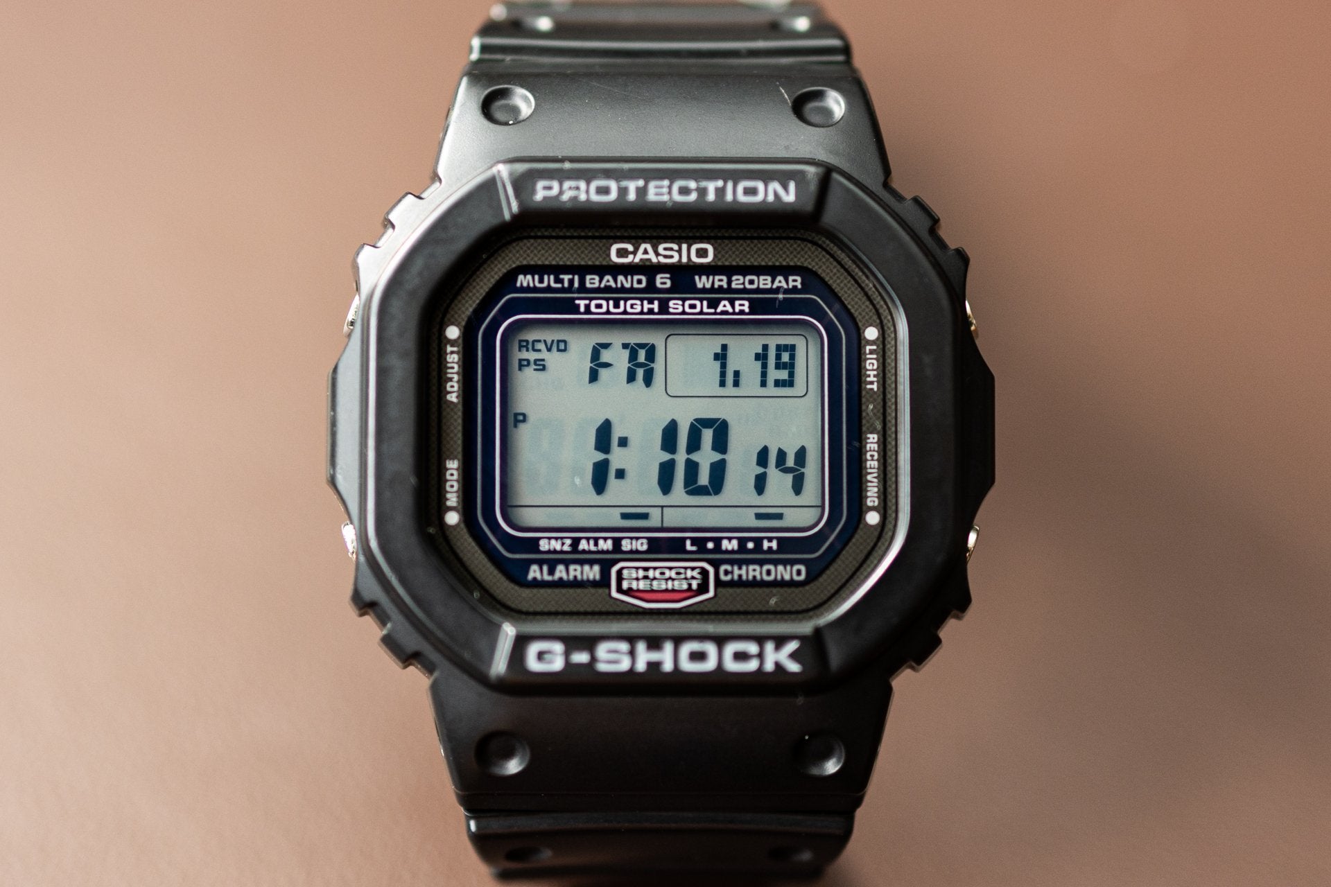 Full Metal G-Shock GW-5000 Japan Made Screw back Solar Atomic 200m