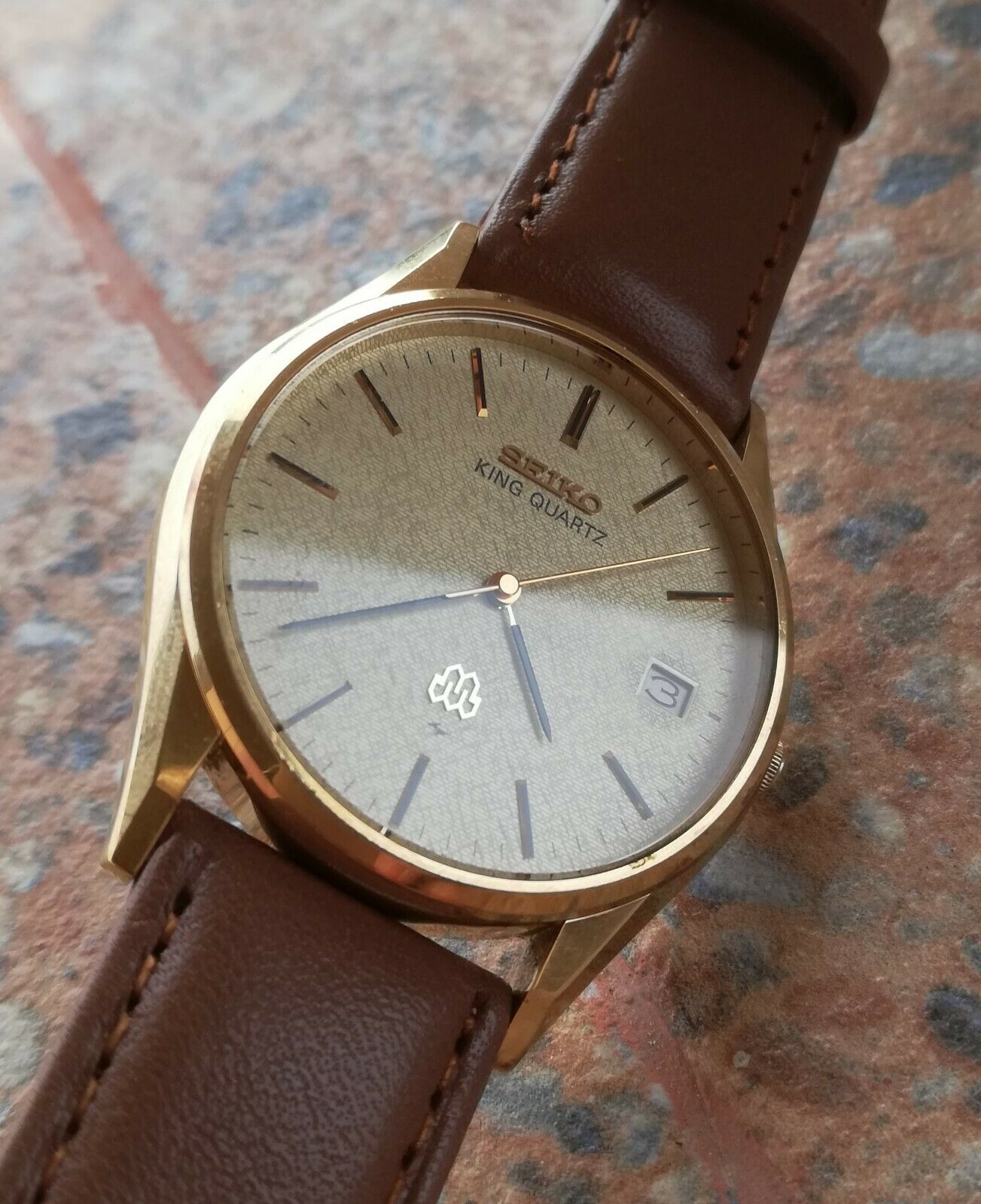 Vintage Seiko King Quartz Twin JDM 9642 8000 September 1982