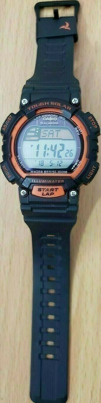 casio stainless steel back water resistant