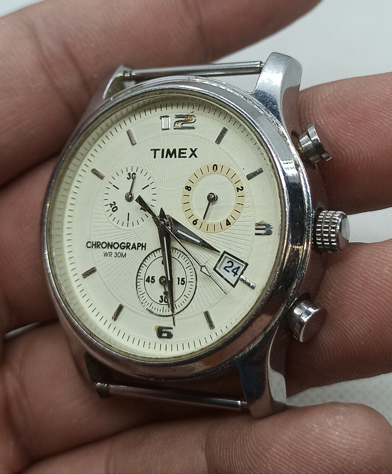 Timex chronograph best sale wr 50m