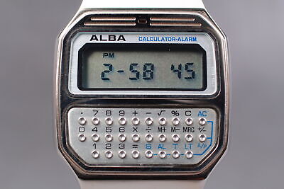 Alba hot sale calculator watch