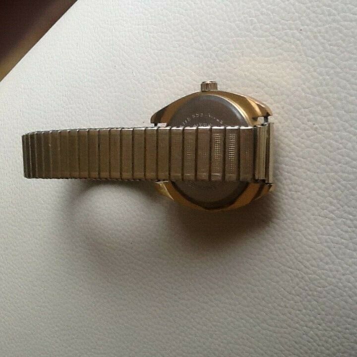 Oris Vintage Watch Coin Bezel Gold Plated Immaculate Manual