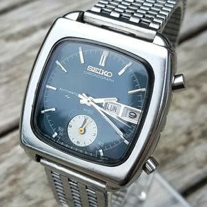 Seiko 7016-5000 Rare awesome Monaco model Chronograph, Fantastic example!!  | WatchCharts