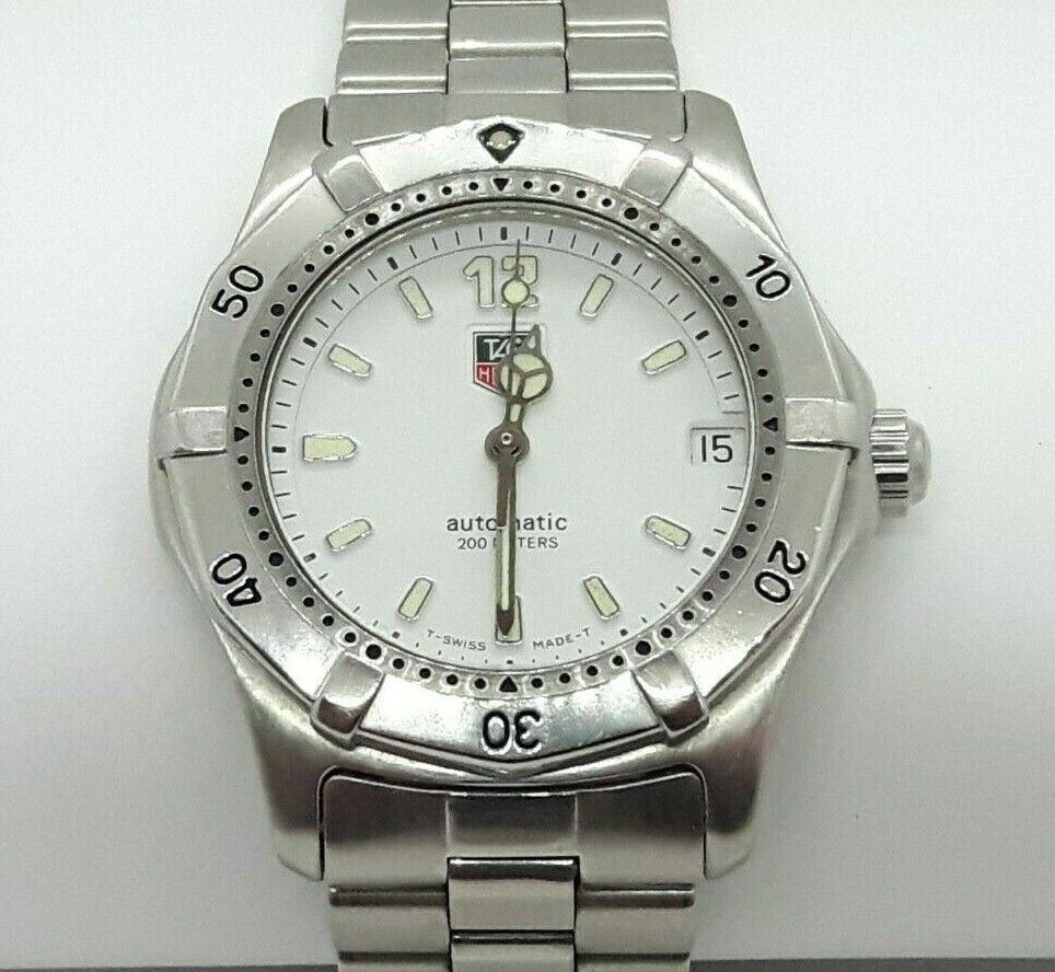 TAG Heuer 2000シリーズ TAG HEUER 2000 Automatic WK2210 Stainless Steel Watch