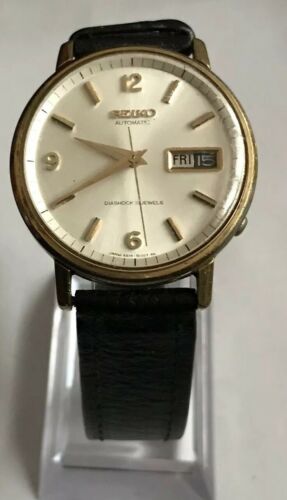 Vintage Seiko Diashock 21 Jewels Mens Automatic Watch