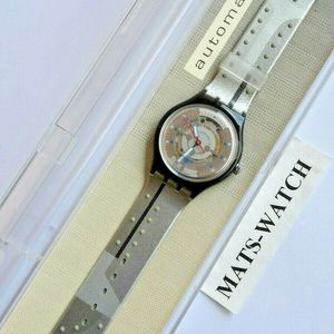 Vintage 1994 Swatch Automatic SILVER BARON SAM104 - Unworn