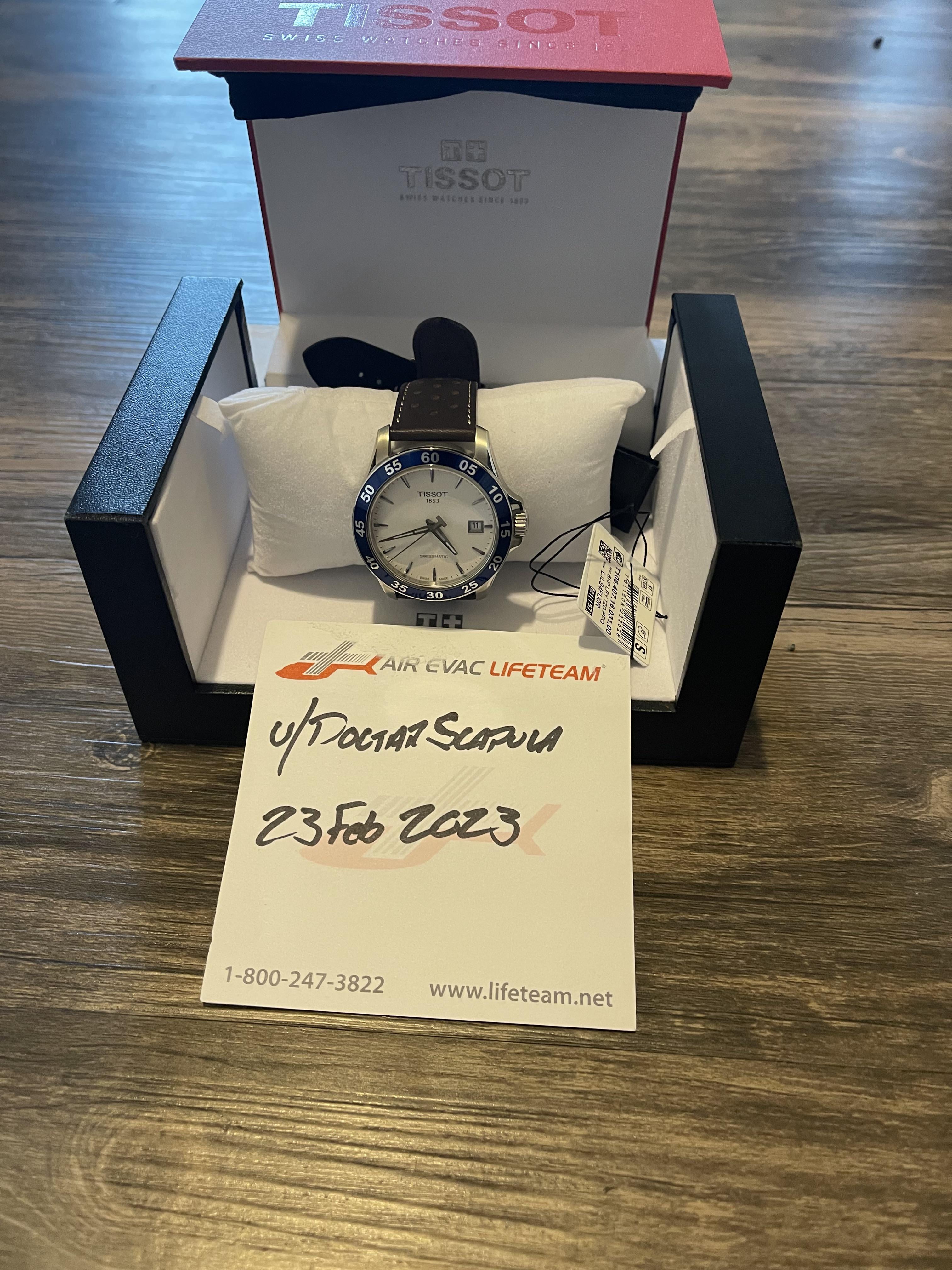 WTS Tissot V8 Swissmatic. 135. WatchCharts