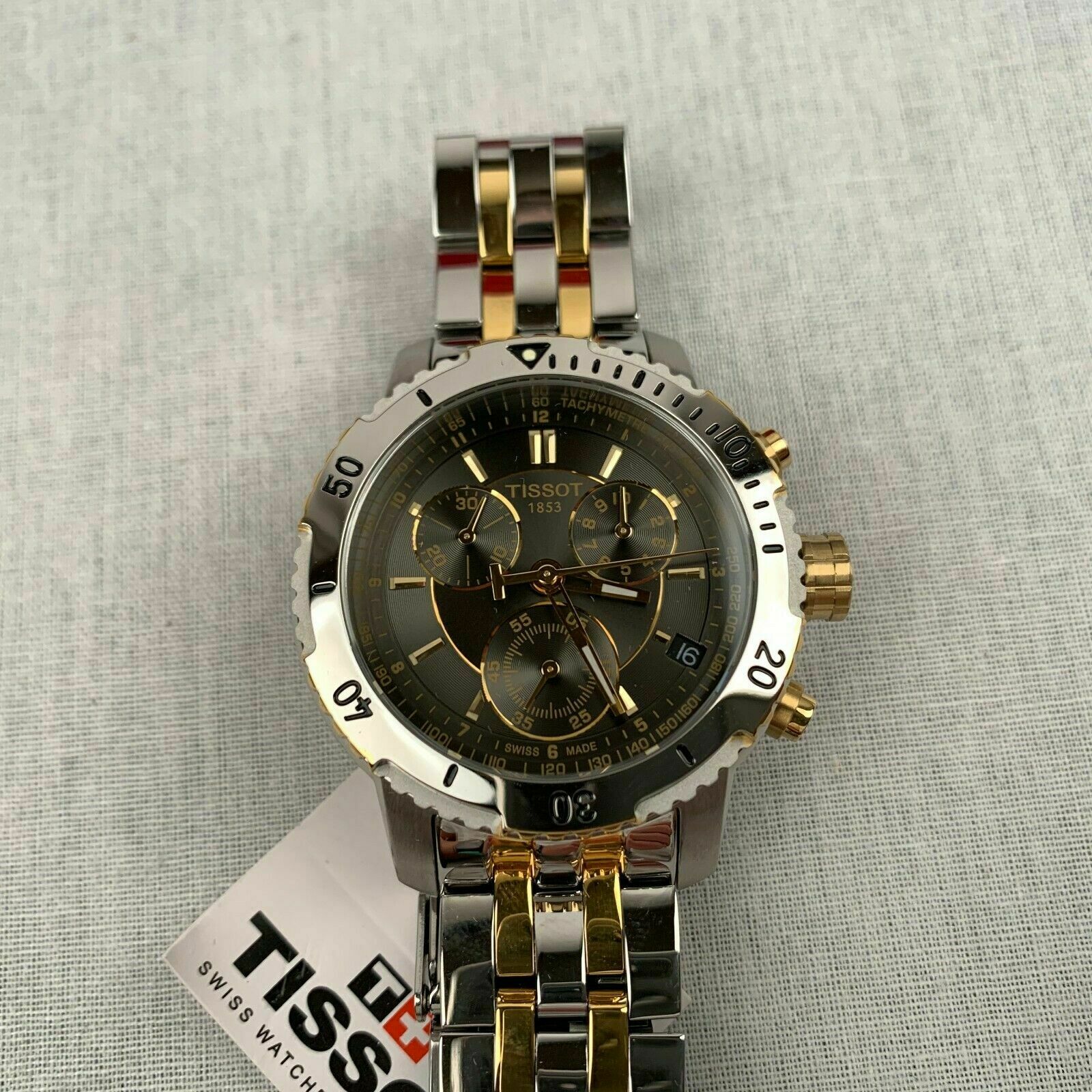 Tissot PRS 200 Men's Watch Quartz Stainless Steel Silver
