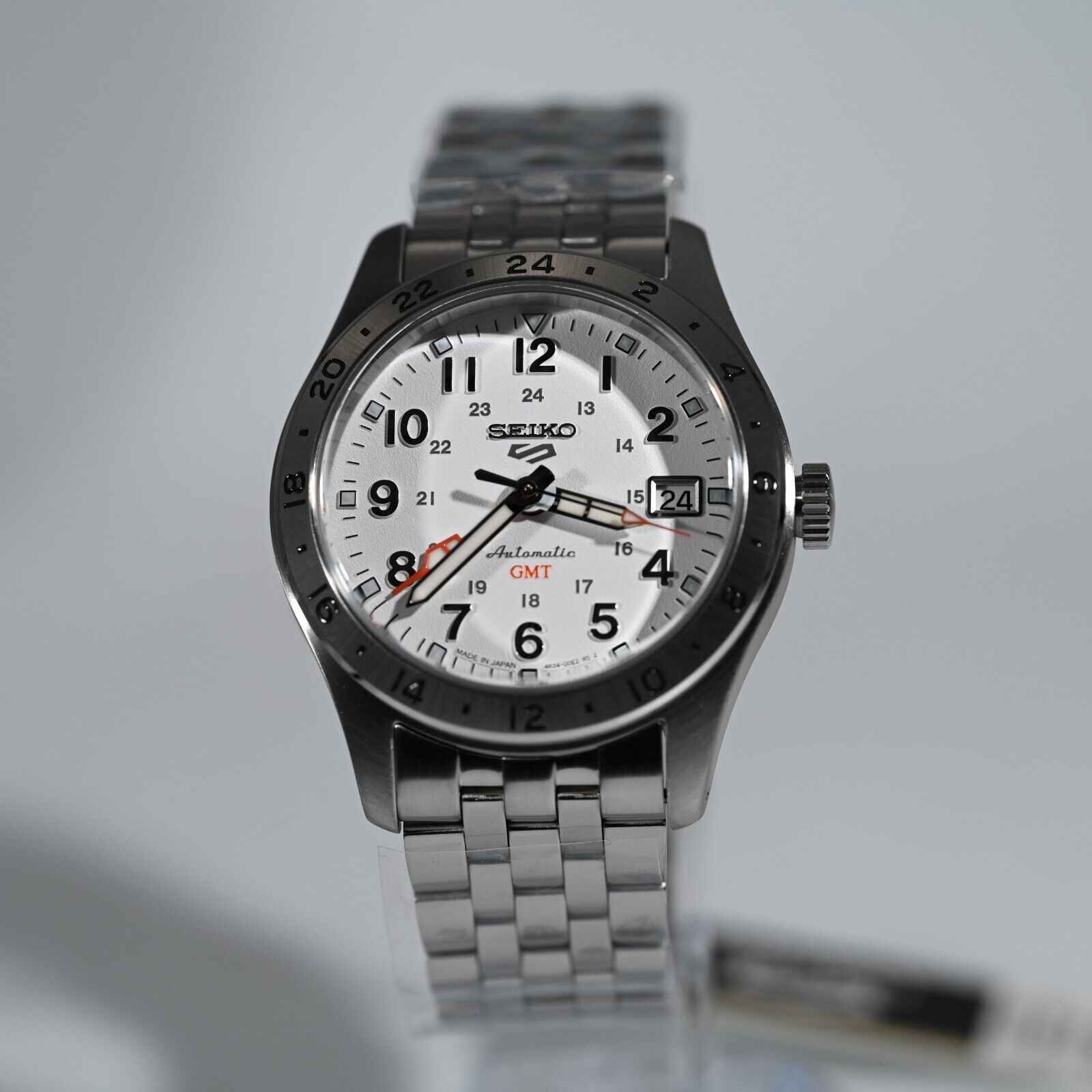 Seiko SBSC009 5 Sports Field GMT Sports Style Mens Automatic Watch 
