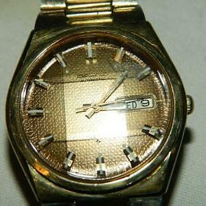 VINTAGE SEIKO 6309-8049 AUTOMATIC GOLD TONE MEN'S WRISTWATCH FACETED  CRYSTAL | WatchCharts