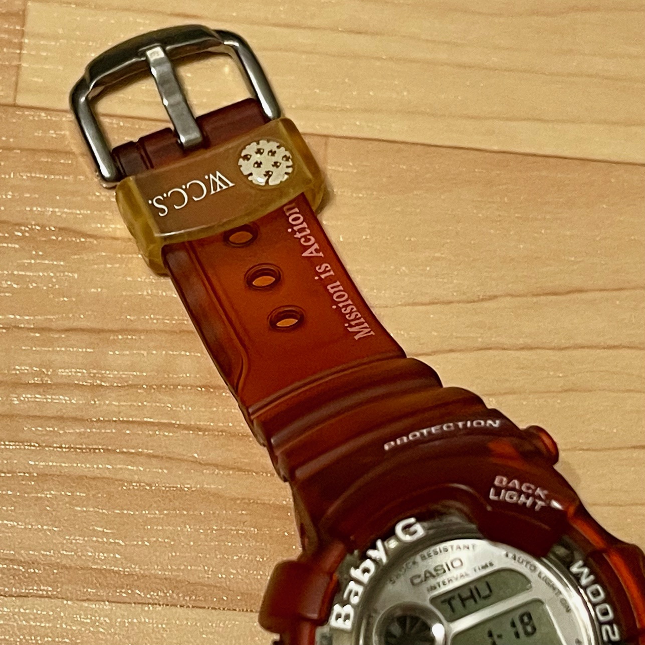 WTS] Casio G-Shock Baby-G Frogman Candy Apple Red Custom Jelly