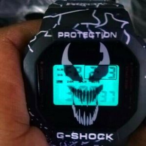G-Shock DW5600 x 2018 Marvel Spiderman Series Venom With G-Shock DW5600 x 2018 Marvel Spiderman Series Venom With
