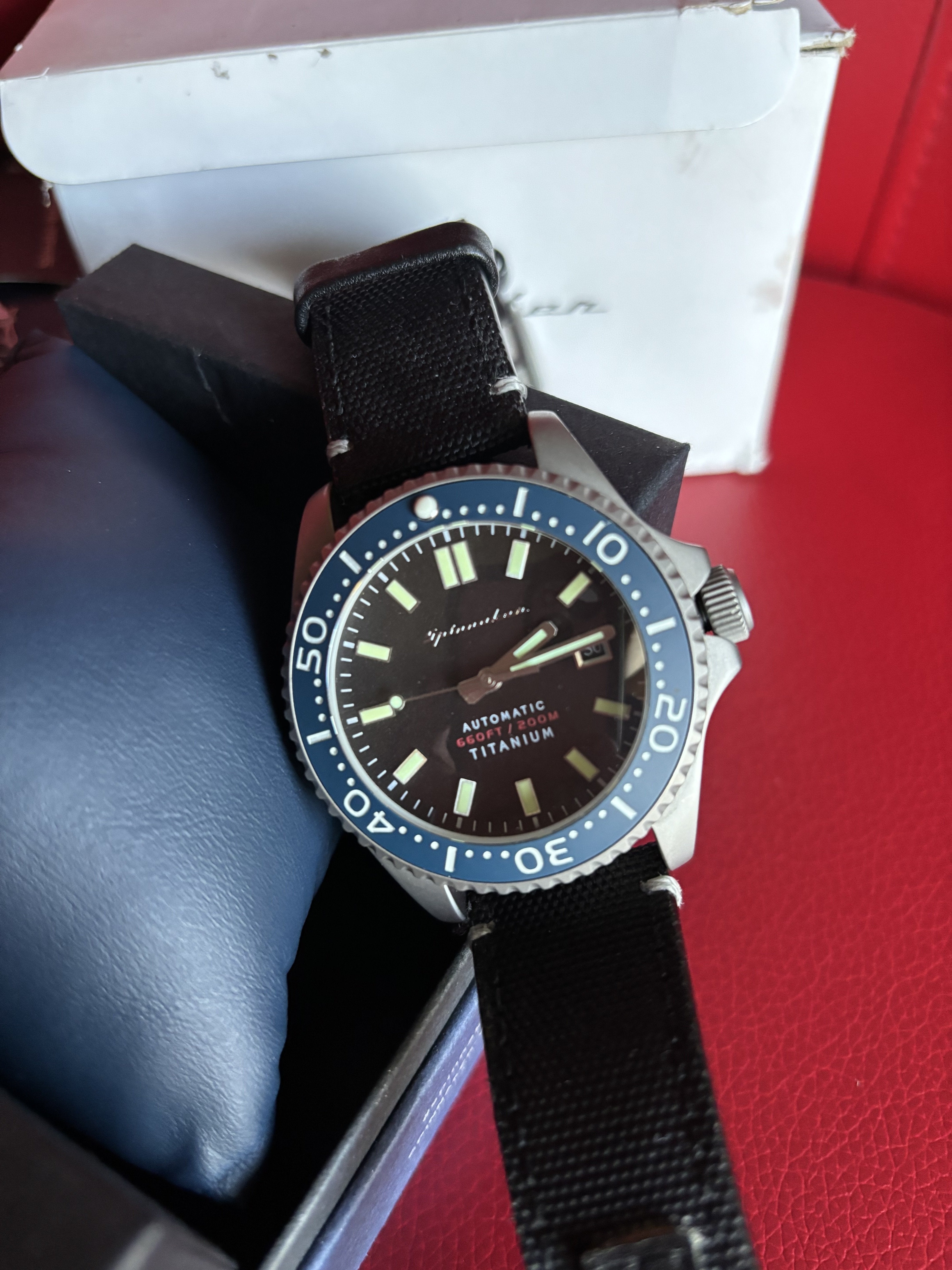 Spinnaker Tesei Titanium Diver Forst Edition WatchCharts